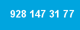 928 147 31 77 928 147 31 77
